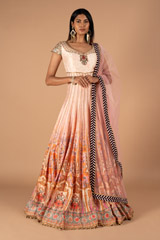 Blush Peach Anarkali Suit229 video